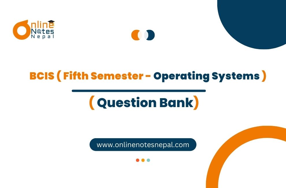 Question Bank of Operating Systems Photo
